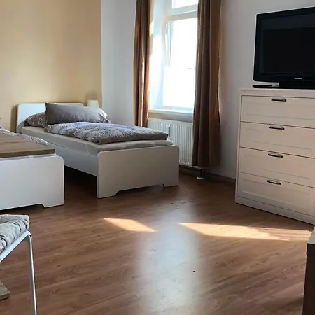 Ferienwohnung in Zwickau Exterior foto